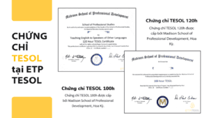 Chứng chỉ TESOL tại ETP