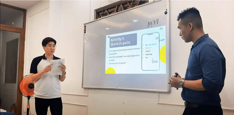 Phương Pháp Task-Based Language Teaching: Học tiếng Anh không khó :0 2 Tiết học áp dụng Phương pháp Task-Based tại ETP