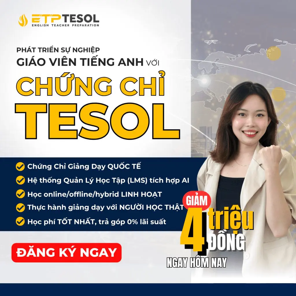 Học Bằng TESOL Bao Lâu: 5 Điều Kiện Để Học TESOL 176 Marketing Ads Type 3 2