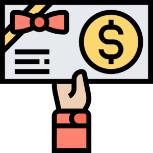 voucher coupon promotion gift discount icon 187268