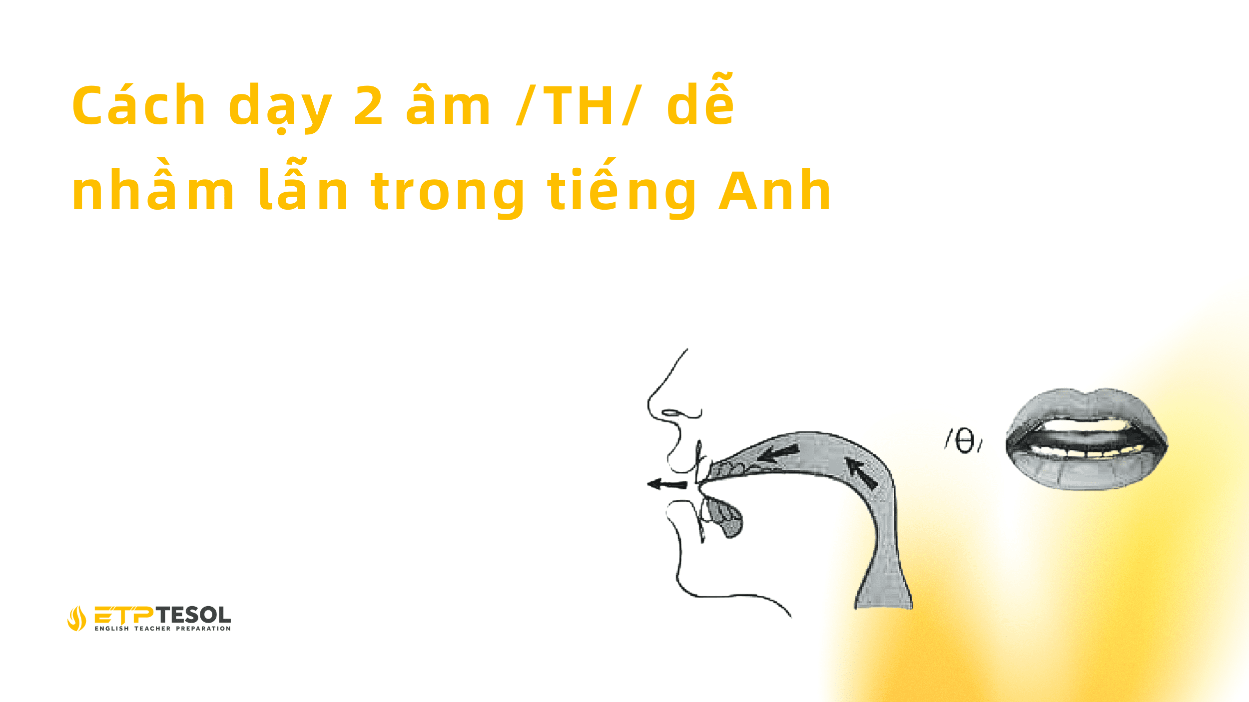 Cách dạy 2 âm /TH/ dễ nhầm lẫn trong tiếng Anh