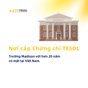 Noi cap Chung chi TESOL 1