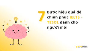7 Bước Hiệu Quả Để Chinh Phục IELTS - TESOL Dành Cho Người Mới