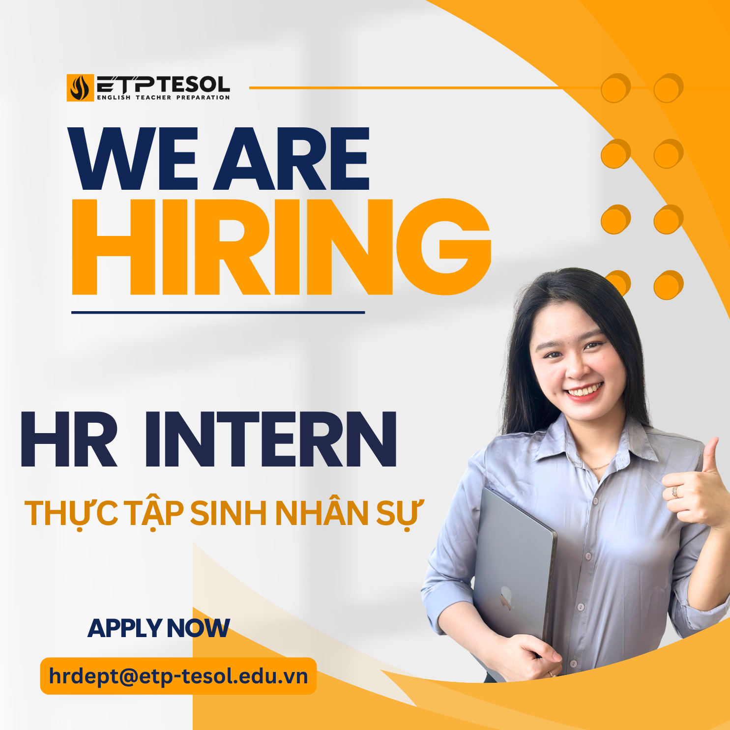 Yellow Red Simple We Are Hiring Facebook Post