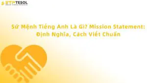 sứ mệnh tiếng anh