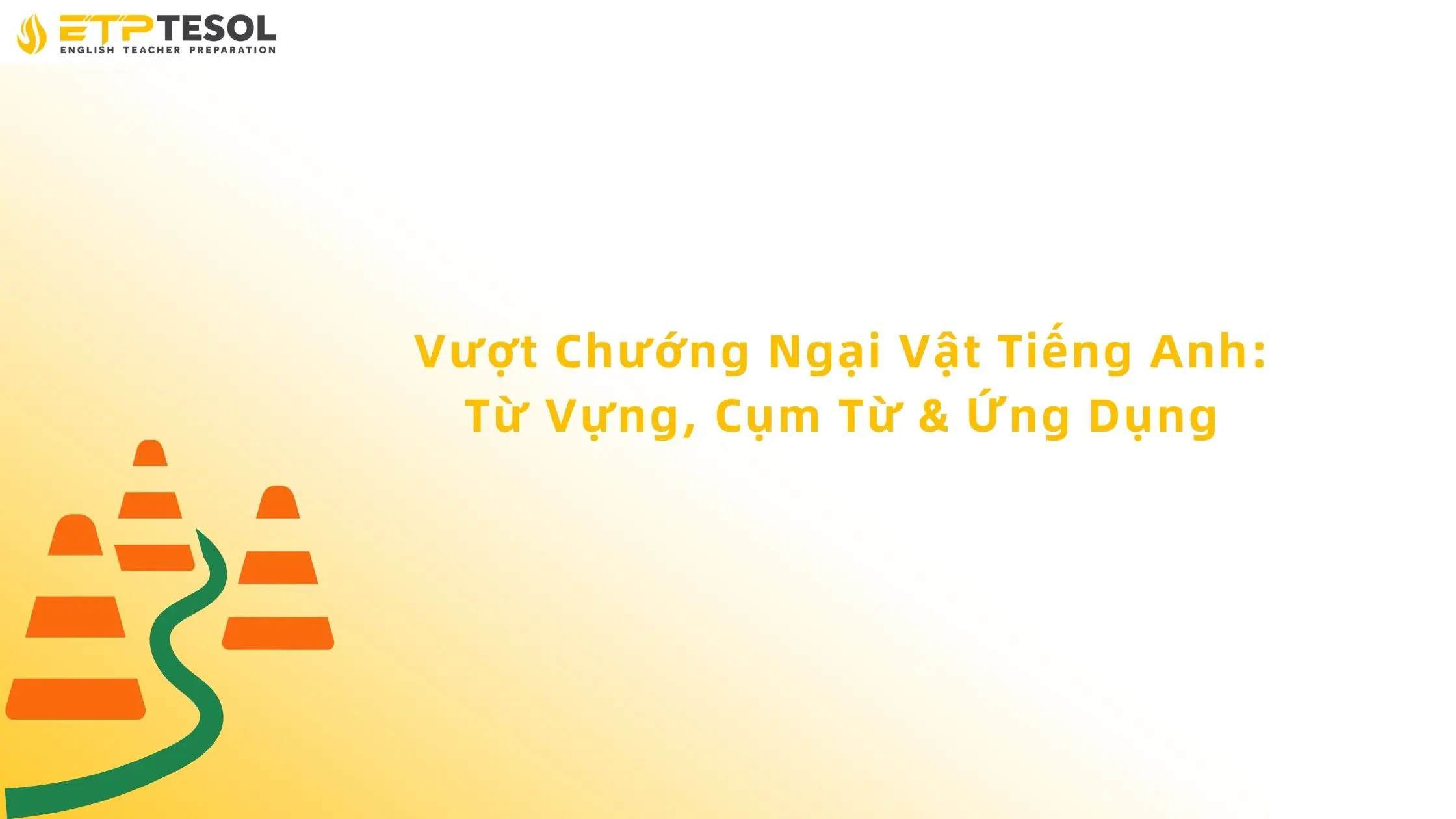 vượt chướng ngại vật tiếng anh