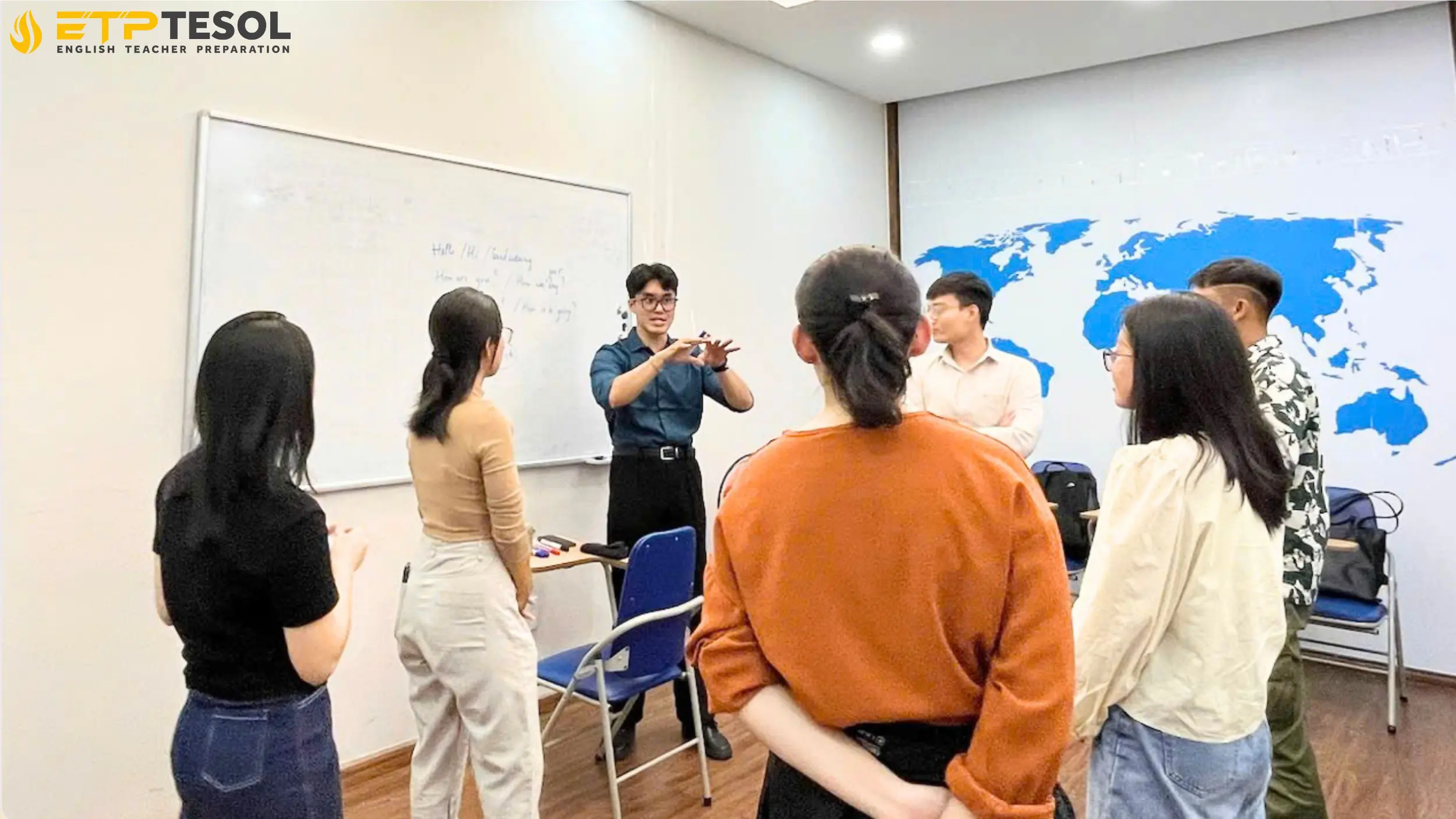 Chứng chỉ Madison TESOL: Khởi đầu sự nghiệp giáo viên Anh ngữ 2 Học viên tham gia khóa học Madison TESOL tại ETP TESOL