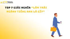 Top 7 Giải Nghĩa “Làm Trái Ngành Tiếng Anh Là Gì?”