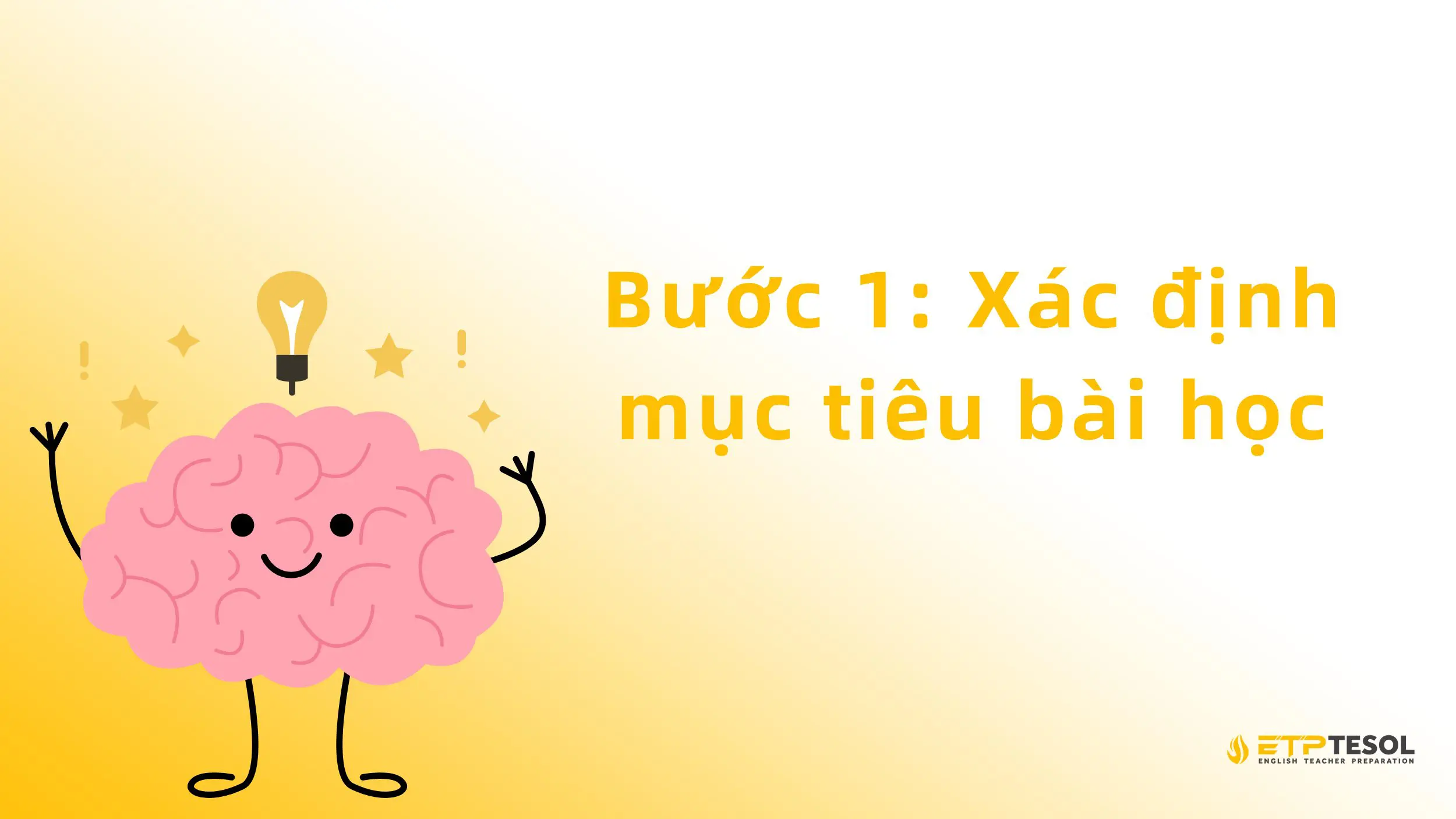 Xác định mục tiêu bài học