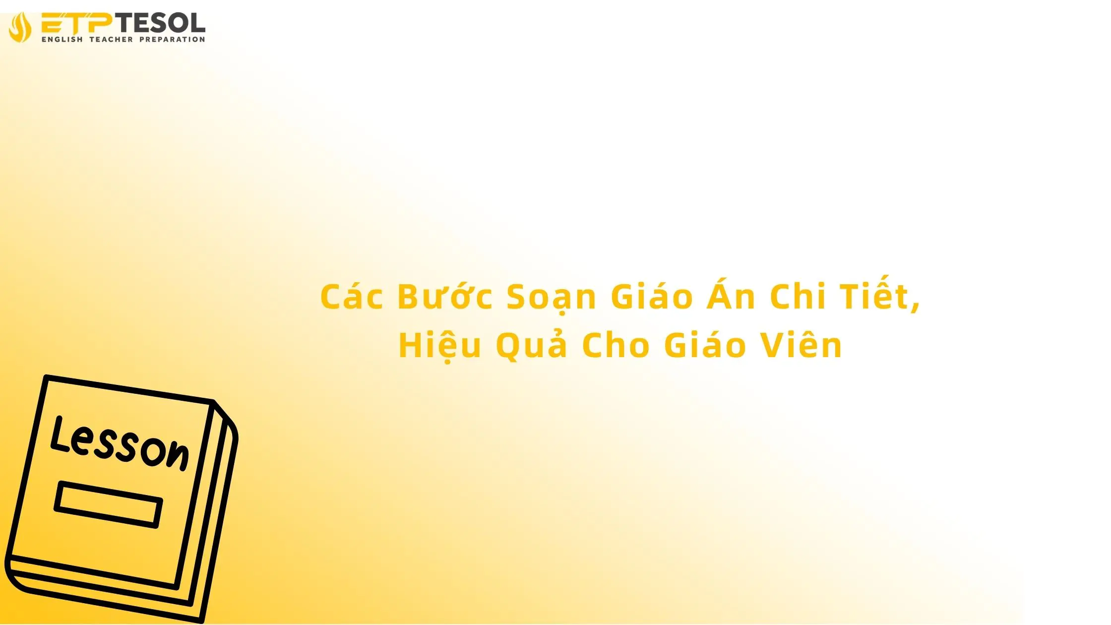 các bước soạn giáo án