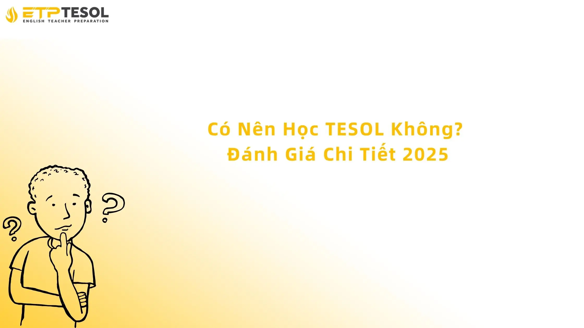 có nên học tesol không