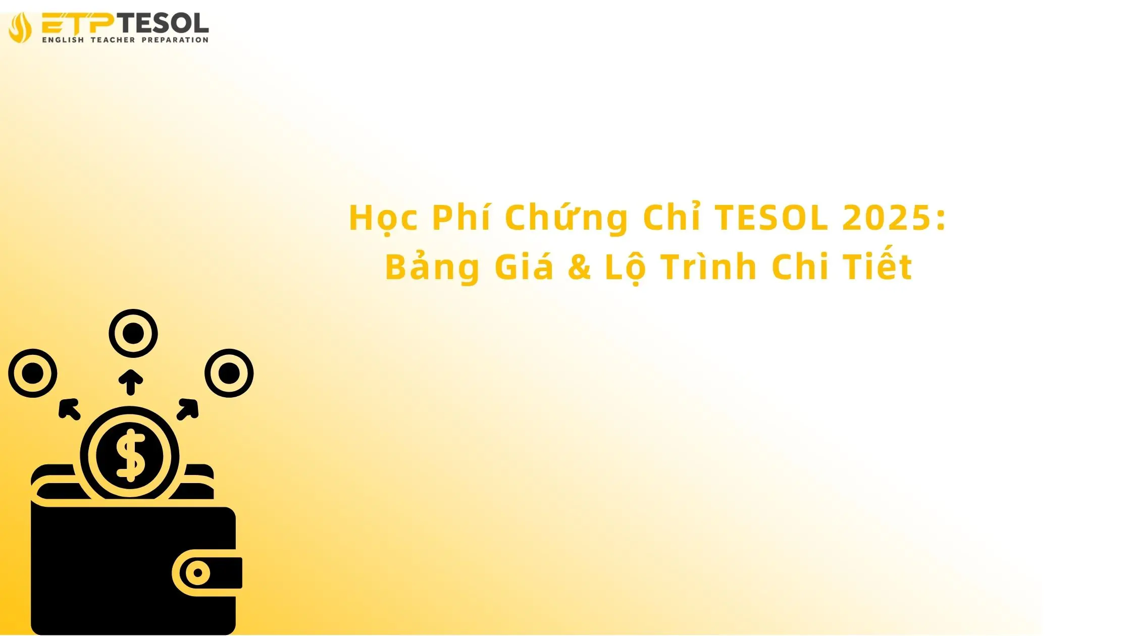 học phí chứng chỉ tesol