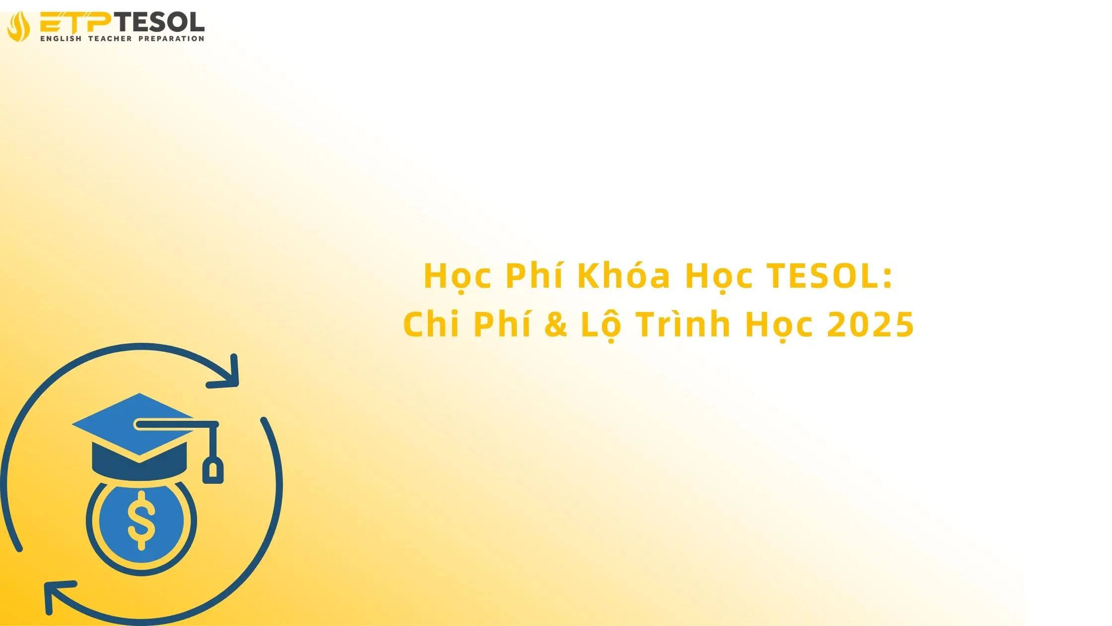 học phí khóa học tesol