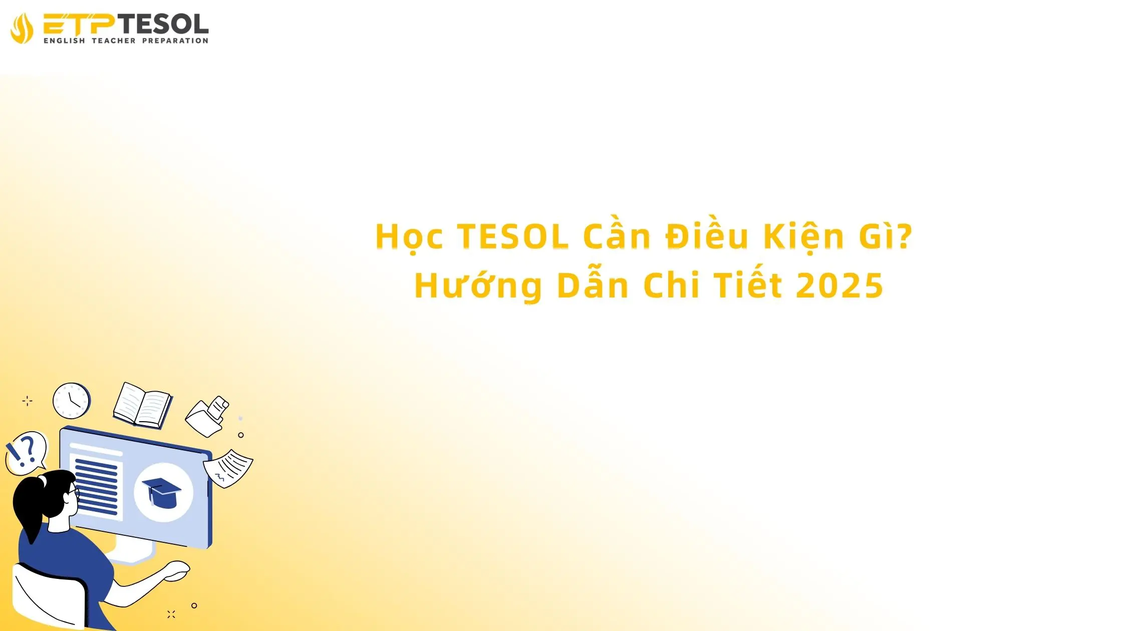 học tesol cần điều kiện gì
