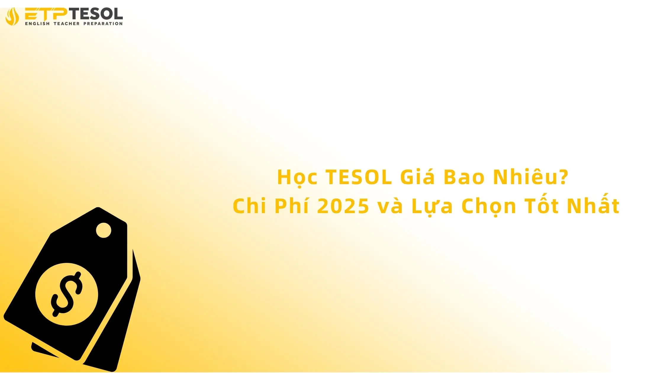 học tesol giá bao nhiêu