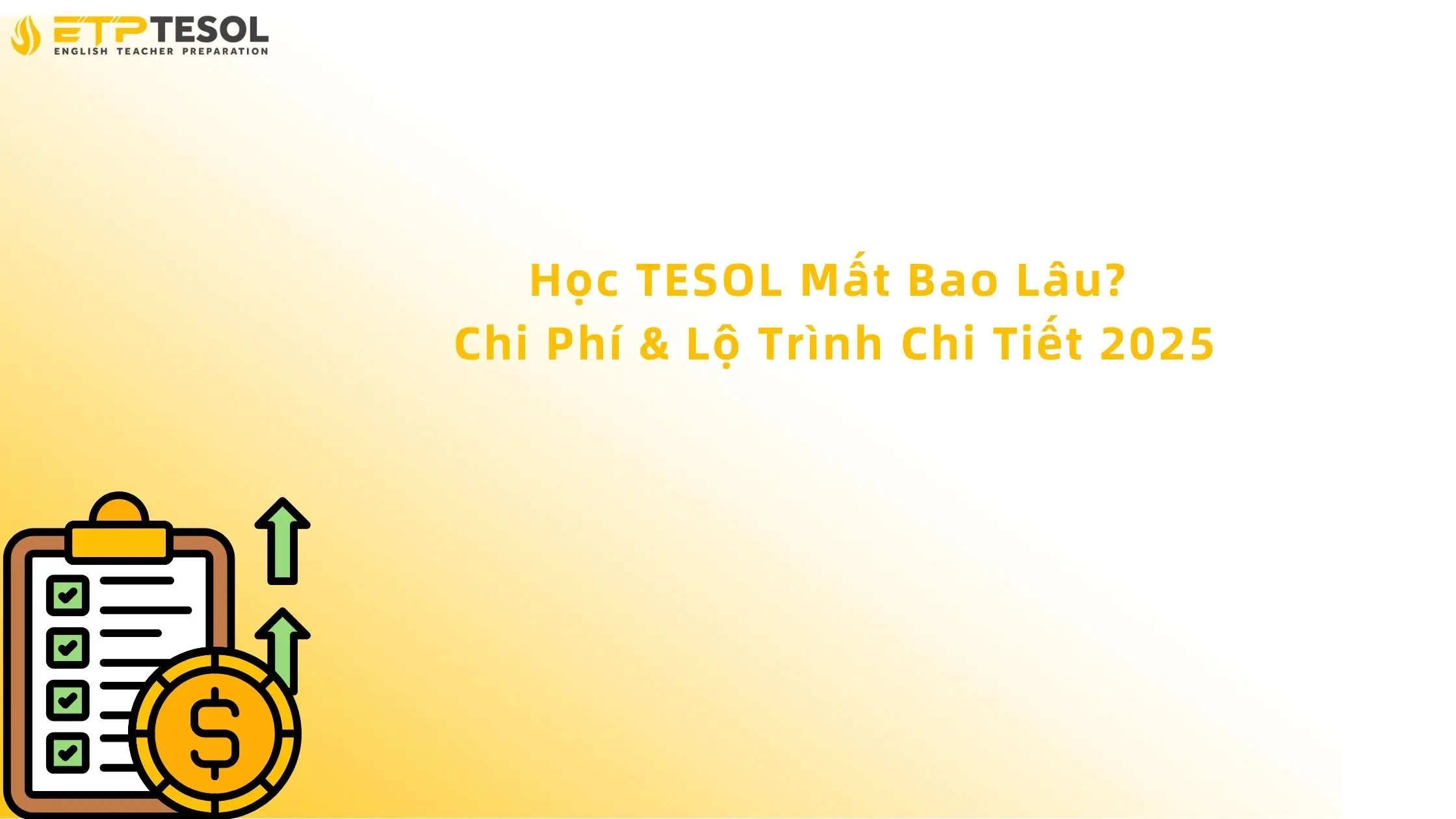 học tesol mất bao lâu