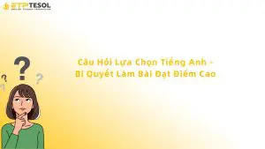 câu hỏi lựa chọn tiếng anh