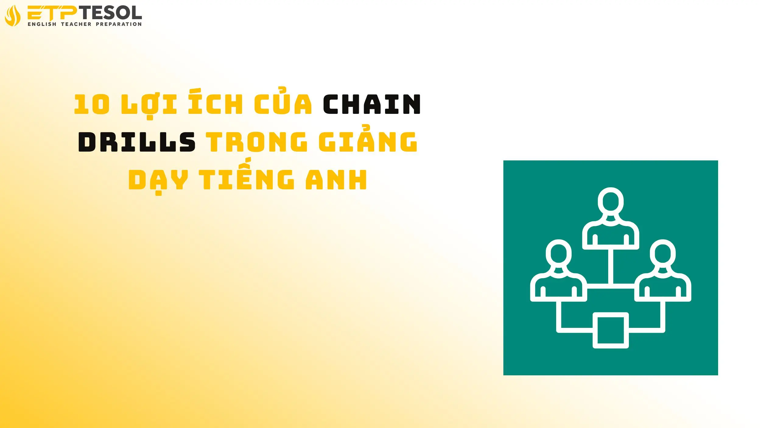 10 Lợi Ích Của Chain Drills Trong Giảng Dạy Tiếng Anh