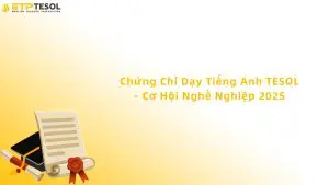 chứng chỉ dạy tiếng anh tesol