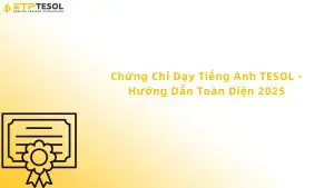 chứng chỉ dạy tiếng anh tesol