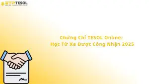 chứng chỉ tesol online