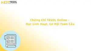 chứng chỉ tesol online