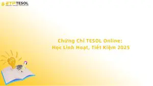 chứng chỉ tesol online