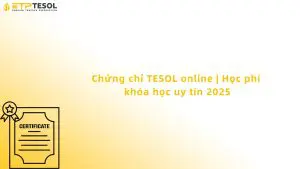 chứng chỉ tesol online