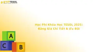 học phí khóa học tesol