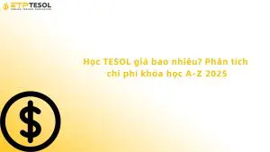 học tesol giá bao nhiêu