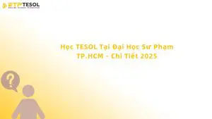 học tesol tại đại học sư phạm tp.hcm