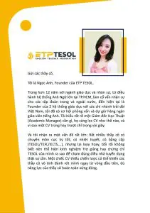 Ebook - CV Giáo Viên Tiếng Anh: 3 Trụ Cột Vàng Khiến Nhà Tuyển Dụng Gật Đầu Trong 7 Giây 15 1c59f3c7 d9a0 4f63 811b 60b24d64af72 2