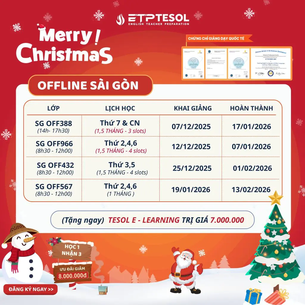 Khoá Học TEFL 120H 87 2