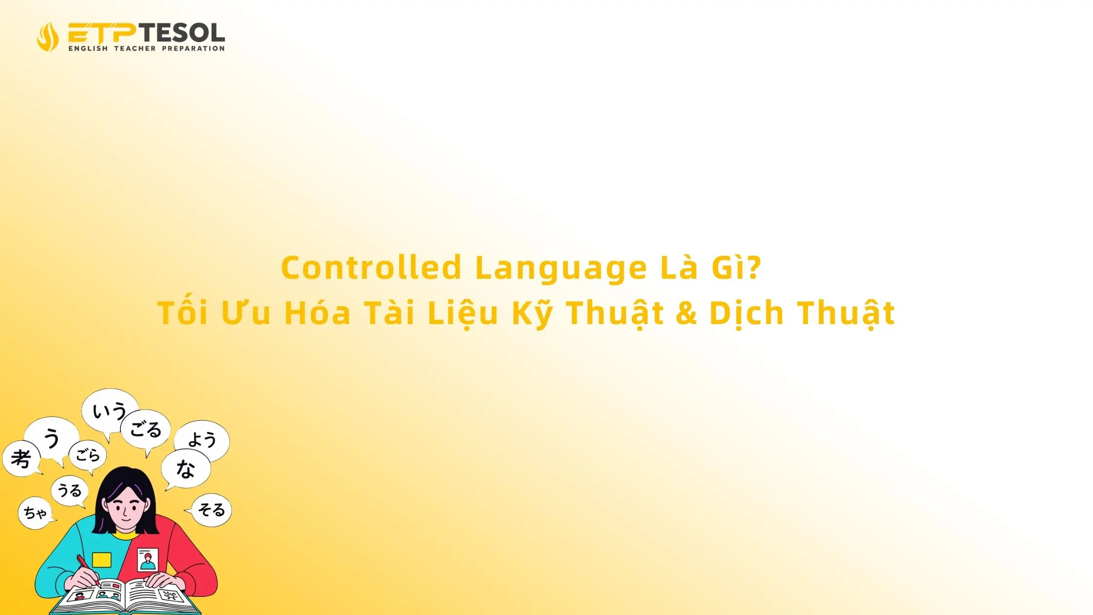 Controlled Language