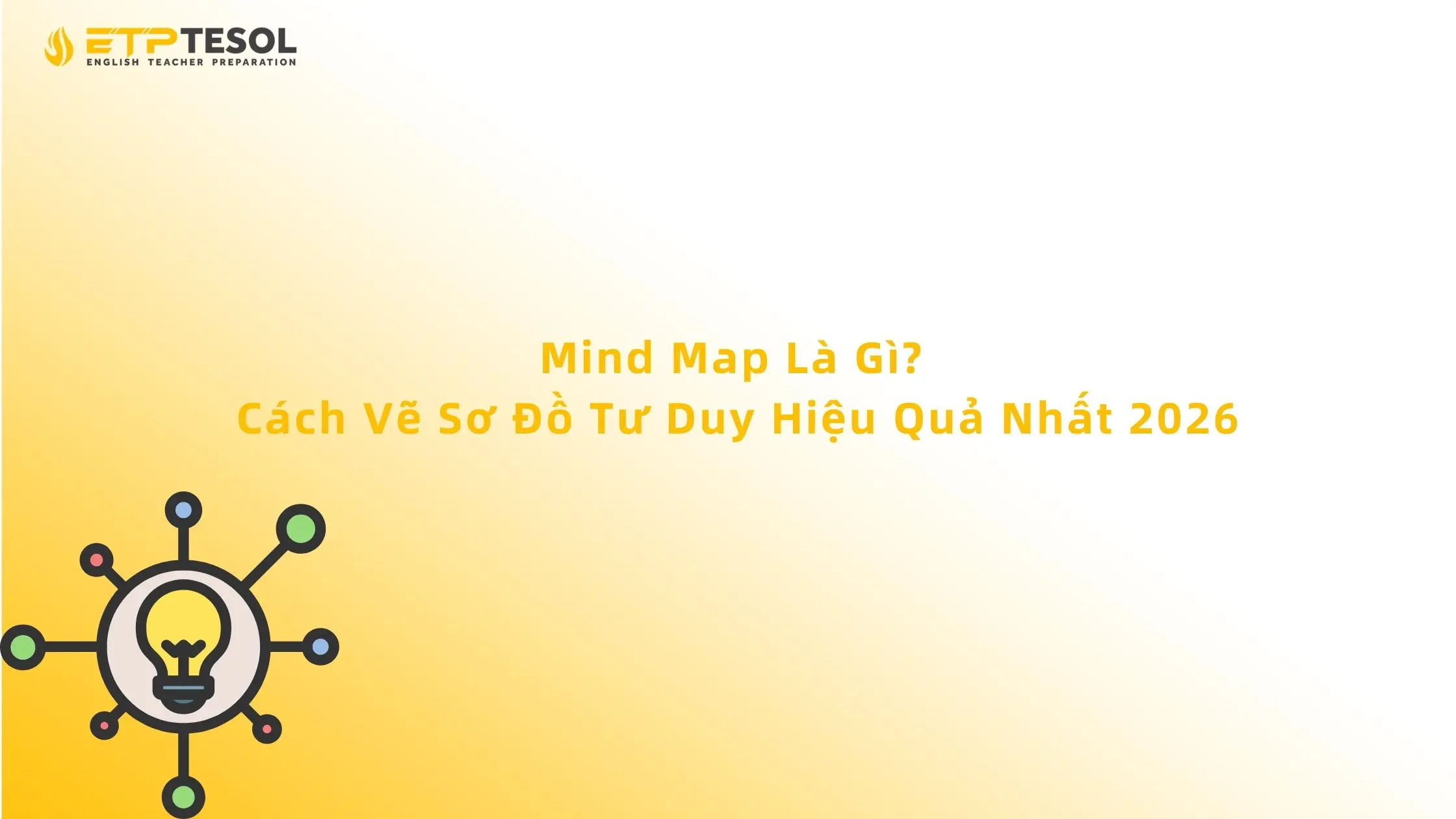 Mind Map Là Gì? Cách Vẽ Sơ Đồ Tư Duy Hiệu Quả Nhất 2026