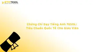 Chứng Chỉ Dạy Tiếng Anh TESOL: Tiêu Chuẩn Quốc Tế Cho Giáo Viên