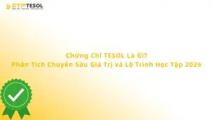 Chứng Chỉ TESOL Là Gì? Phân Tích Chuyên Sâu Giá Trị và Lộ Trình Học Tập 2026