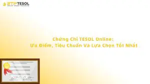 Chứng Chỉ TESOL Online: Ưu Điểm, Tiêu Chuẩn Và Lựa Chọn Tốt Nhất