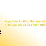 Soạn Giáo Án Như Thế Nào Để Đạt Hiệu Quả Tối Đa và Chuẩn Quốc Tế
