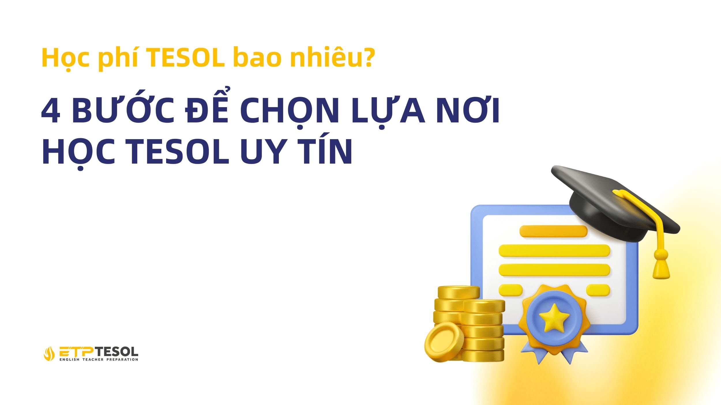 Học phí Chứng chỉ TESOL bao nhiêu