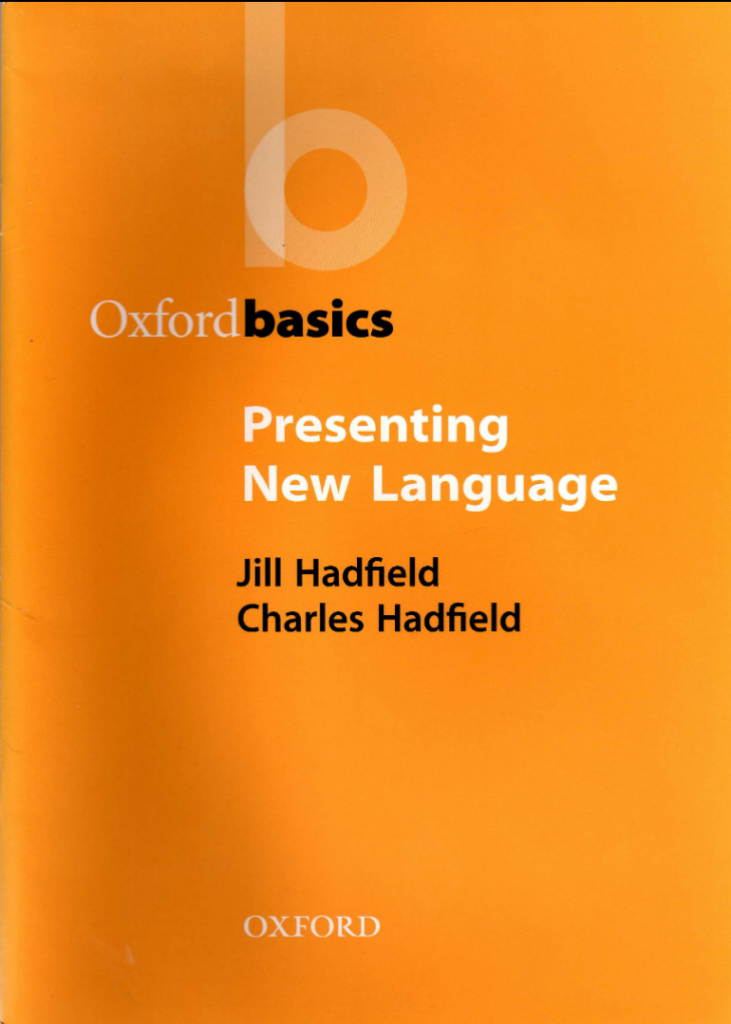 [Oxford basics] Presenting New Language