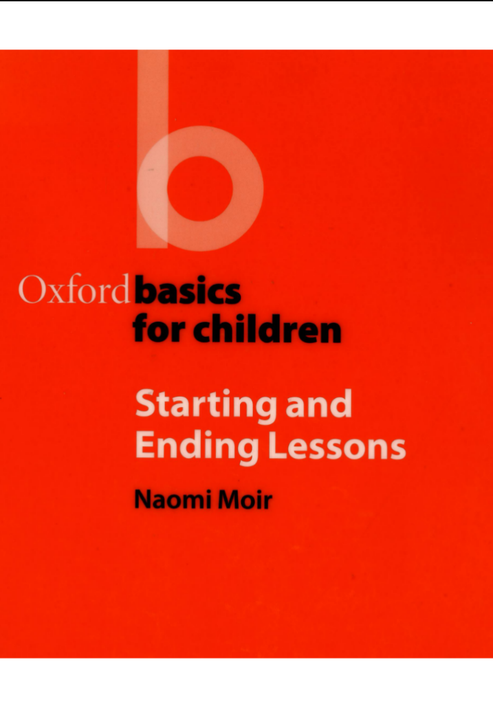 [Oxford basics] Starting and Ending a Lesson