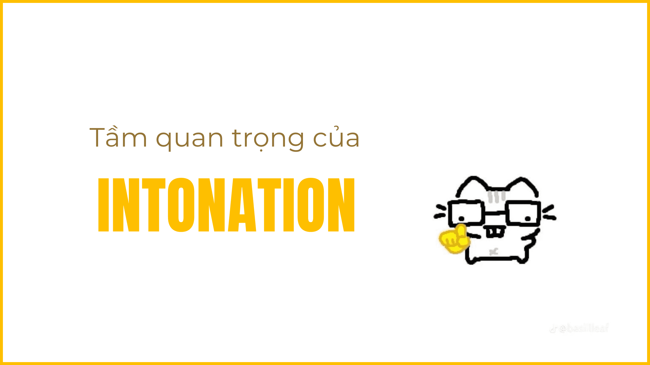 Tips giang day Day ngu dieu Intonation Tam quan trong