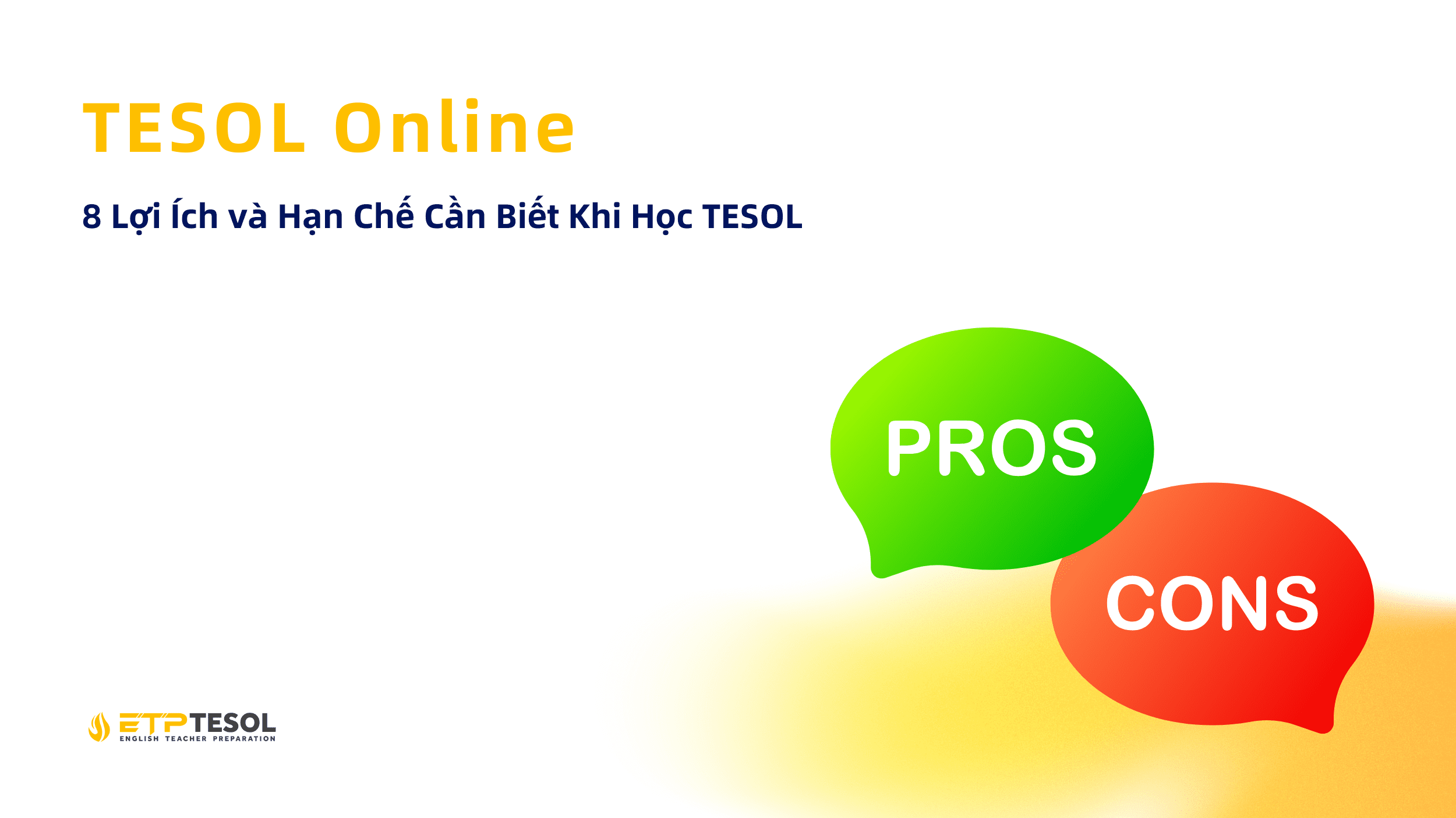 TESOL Online 8 Lợi Ích và Hạn Chế Cần Biết Khi Học TESOL