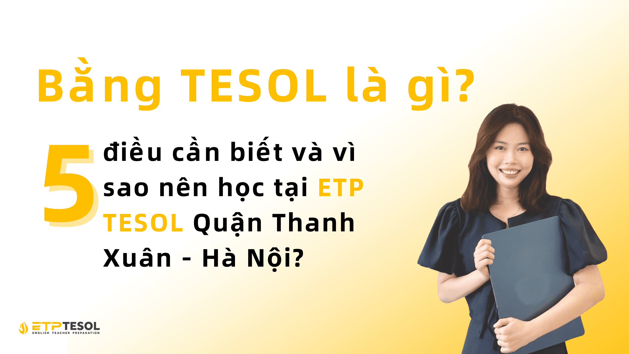 Bằng TESOL là gì? 