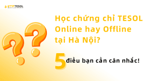 Chứng chỉ TESOL