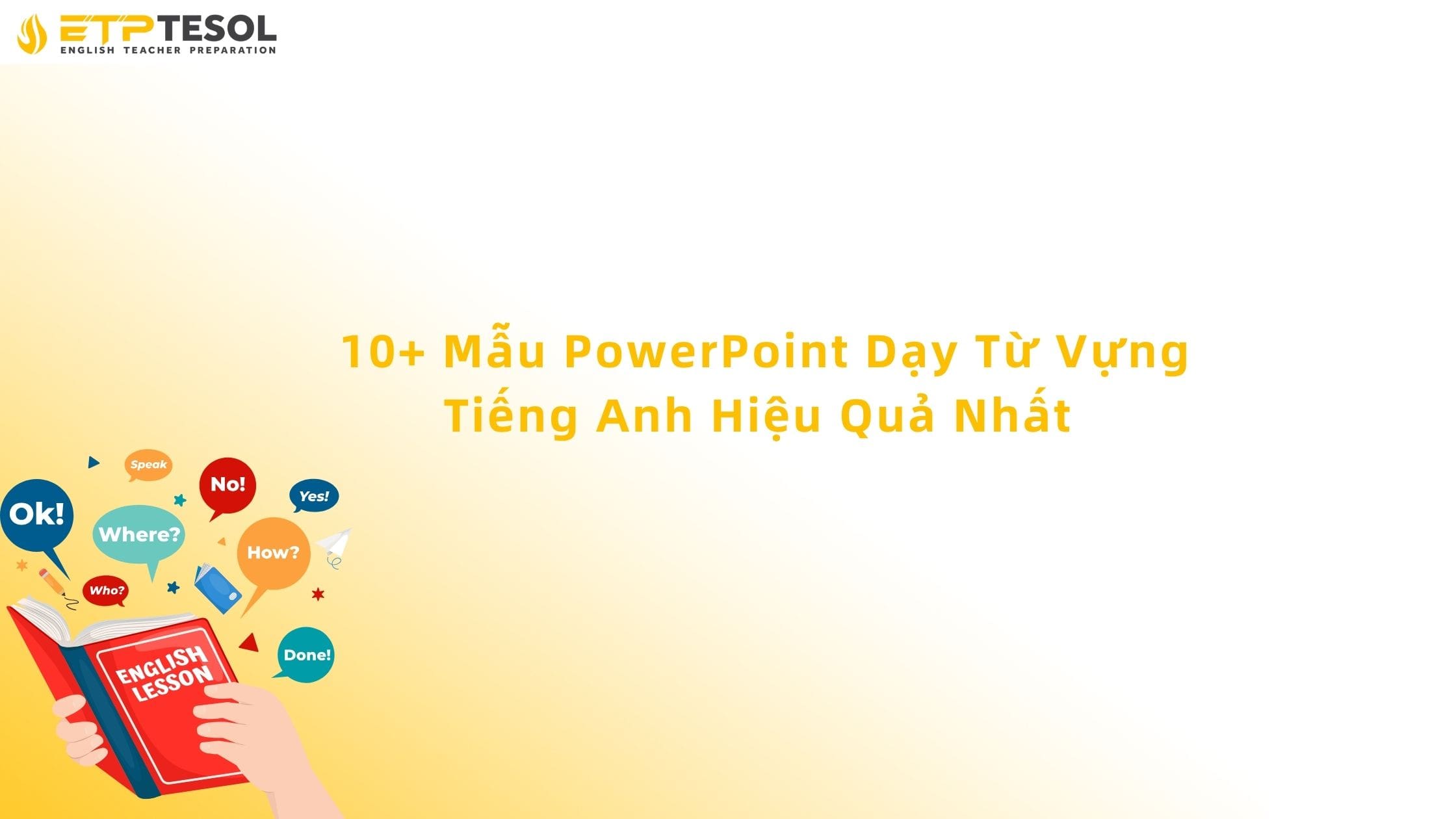 powerpoint dạy từ vựng tiếng anh