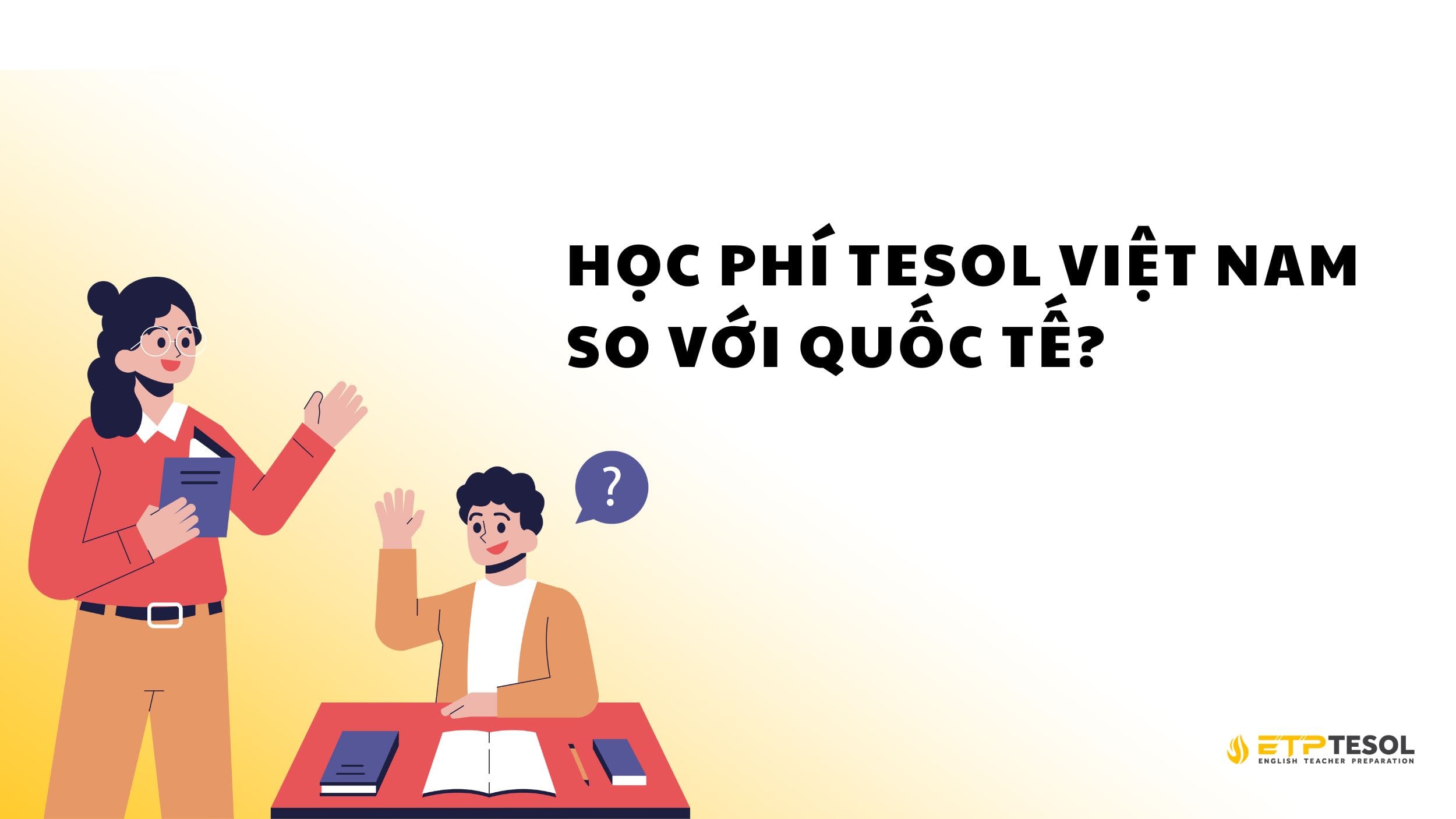 Học chứng chỉ TESOL hết bao nhiêu tiền?