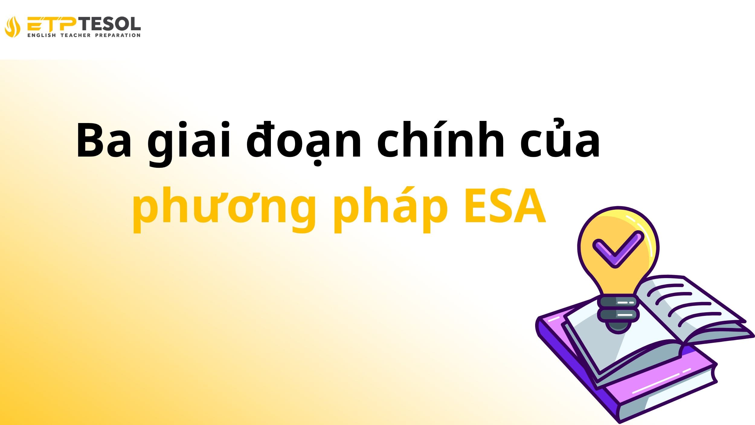 Ba giai đoạn chính của phương pháp ESA
