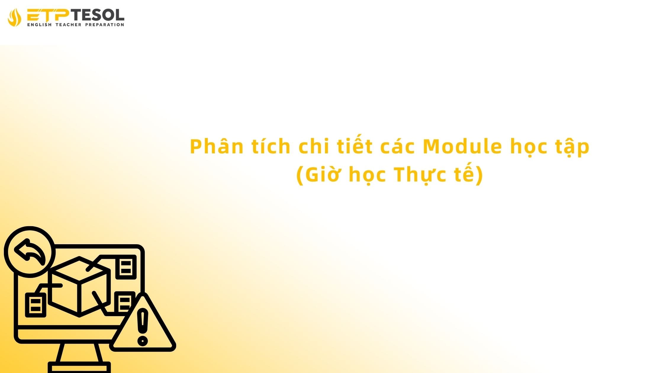 Phân tích chi tiết các Module học tập (Giờ học Thực tế)